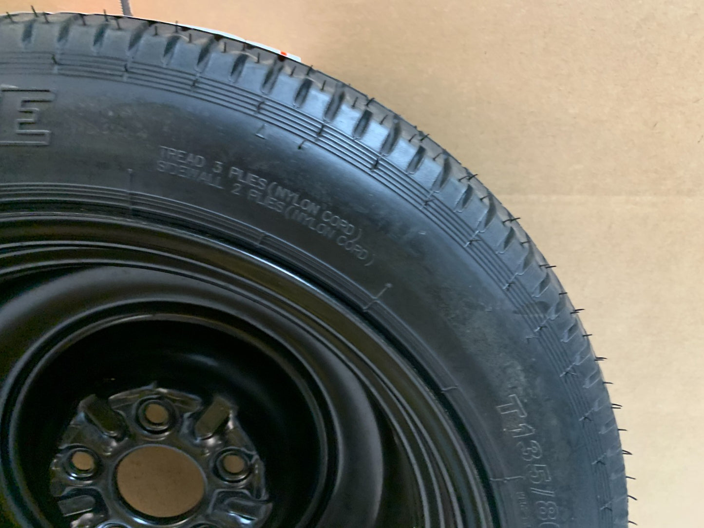 2008-2012 Honda Accord 16" Spare Tire Compact Donut T135/80D16