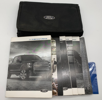 2017 Ford F-150 F150 Owners Manual Set with Case OEM C03B46016