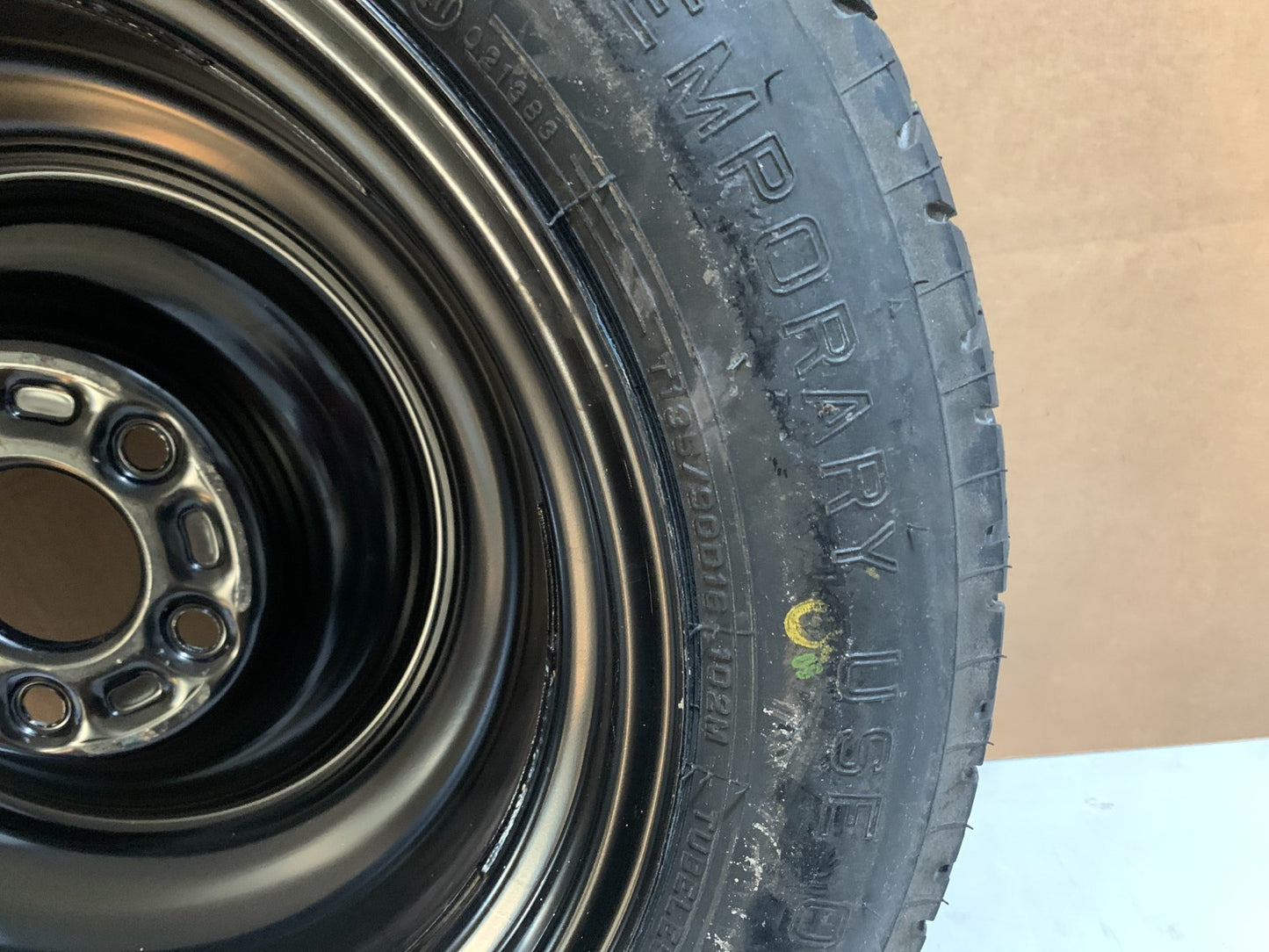 2011-2017 Nissan Juke 16" Spare Tire Wheel Compact Donut T135/90D16