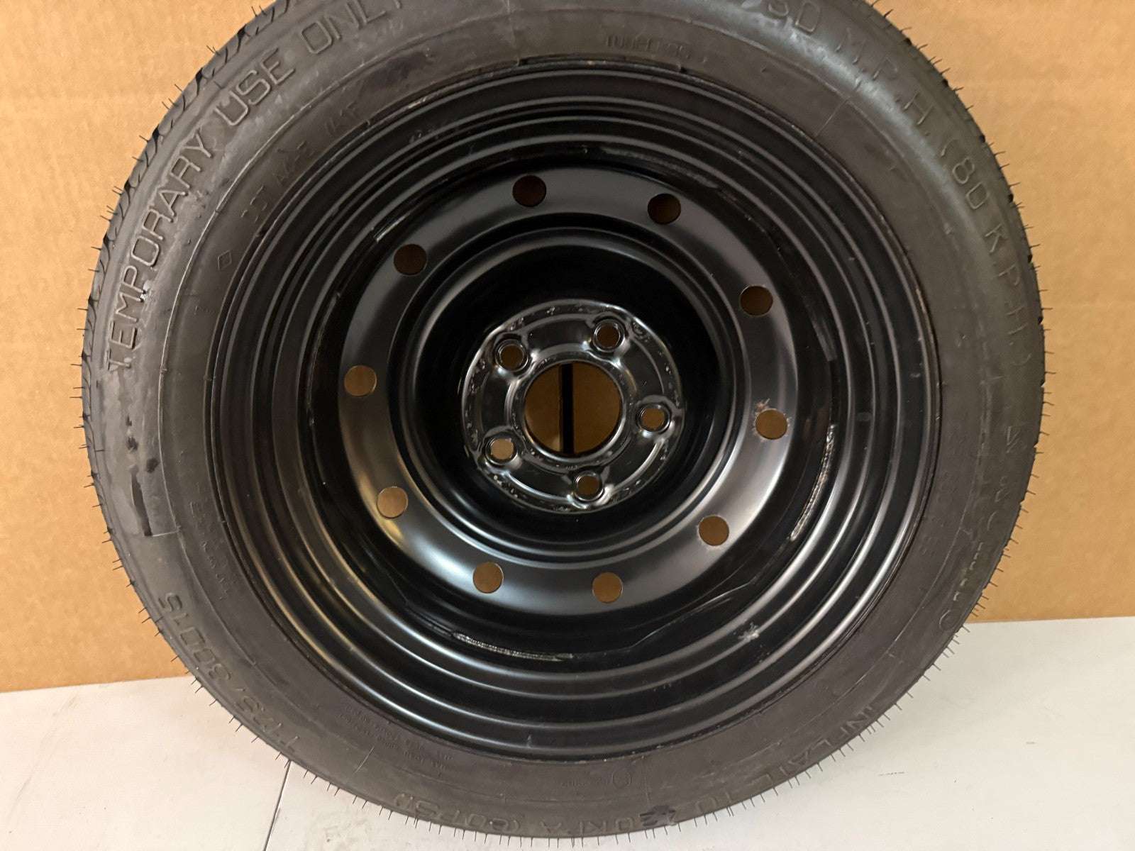 2010-2014 Kia Forte Soul 15" Spare Tire Compact Donut Wheel T125/80D15 OEM