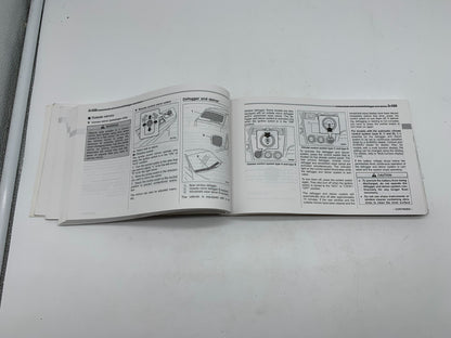 2016 Subaru Impreza Owners Manual OEM A04B28002