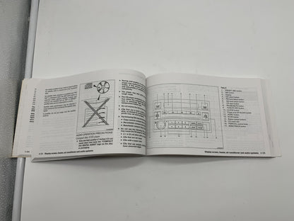 2005 Nissan Altima Owners Manual OEM C01B36005