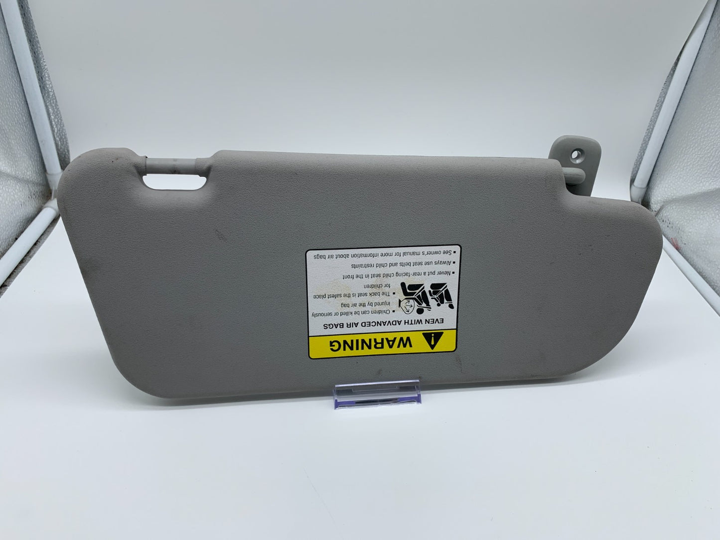 2004-2009 Mazda 3 Driver Sun Visor Gray OEM C04B40010