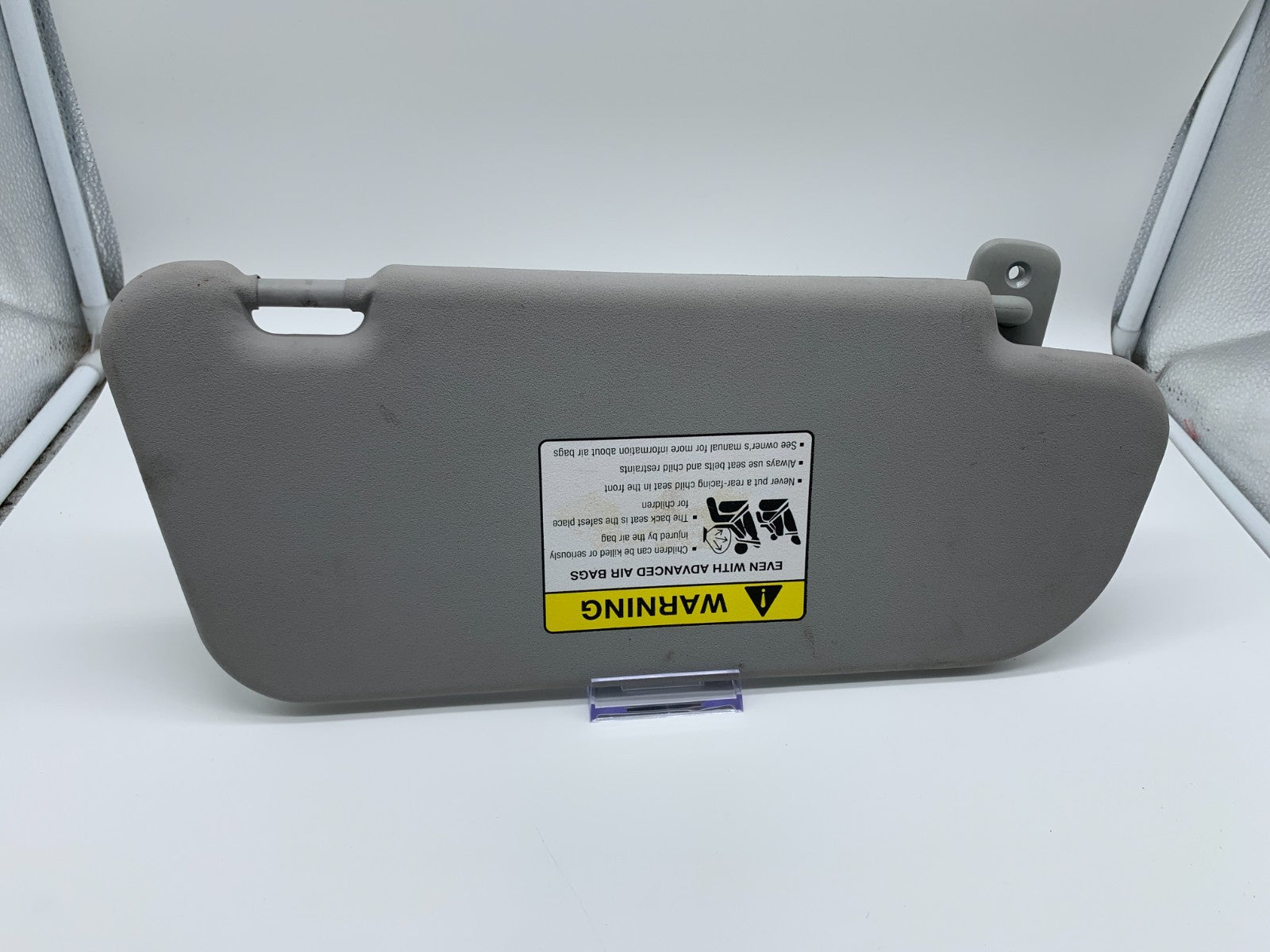 2004-2009 Mazda 3 Driver Sun Visor Gray OEM C04B40010