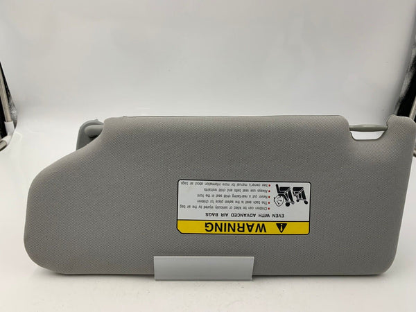 2018 Mitsubishi Outlander Passenger Sun Visor Sunvisor Gray OEM I02B09052