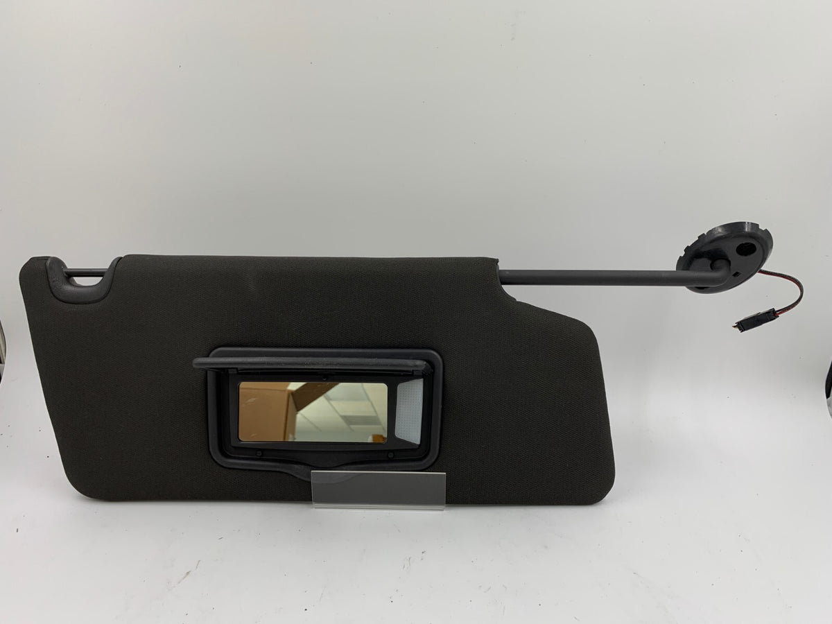 2011-2015 Ford Explorer Passenger Sun Visor Illuminated Black OEM B01B21039
