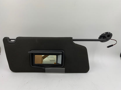 2011-2015 Ford Explorer Passenger Sun Visor Illuminated Black OEM B01B21039