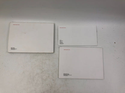 2011 Audi A4 Owners Manual Set OEM B02B36085