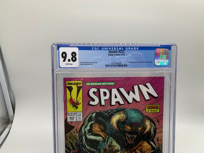 Spawn #222 CGC 9.8 ASM #316 Homage Cover Todd McFarlane