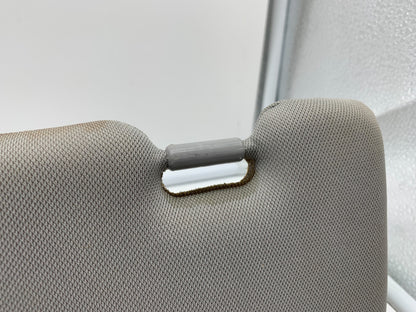 2011-2015 Hyundai Sonata Passenger Sun Visor Gray OEM B03B46048