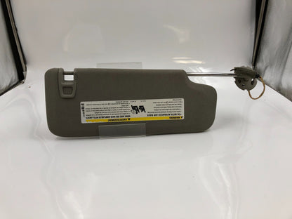 2013 Cadillac ATS Driver Sun Visor Gray Illuminated OEM B03B52082