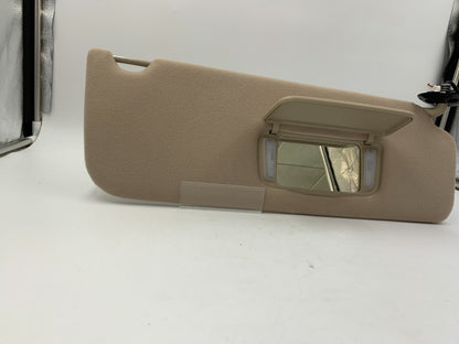 2011-2014 Toyota Sienna Passenger Sun Visor Tan Illuminated OEM C03B70006