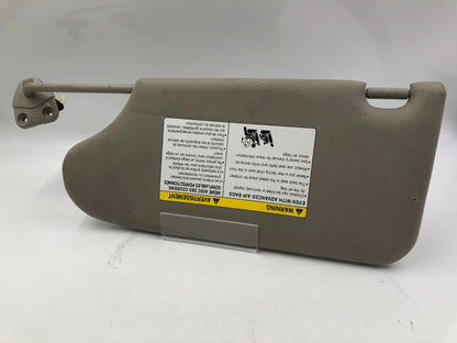2018-2020 Nissan Maxima Passenger Sun Visor Gray Illumination OEM A03B03040