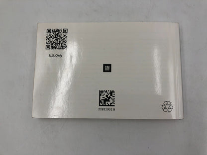 2014 Buick Verano Owners Manual Set with Case OEM E01B68006