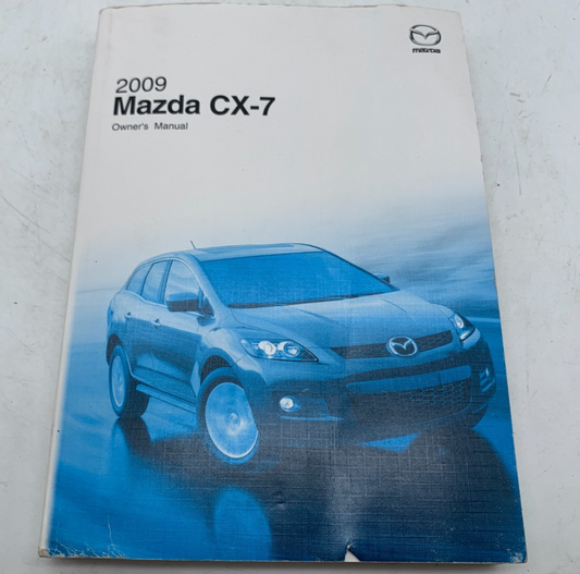 2009 Mazda CX7 CX-7 Owners Manual OEM A02B40004