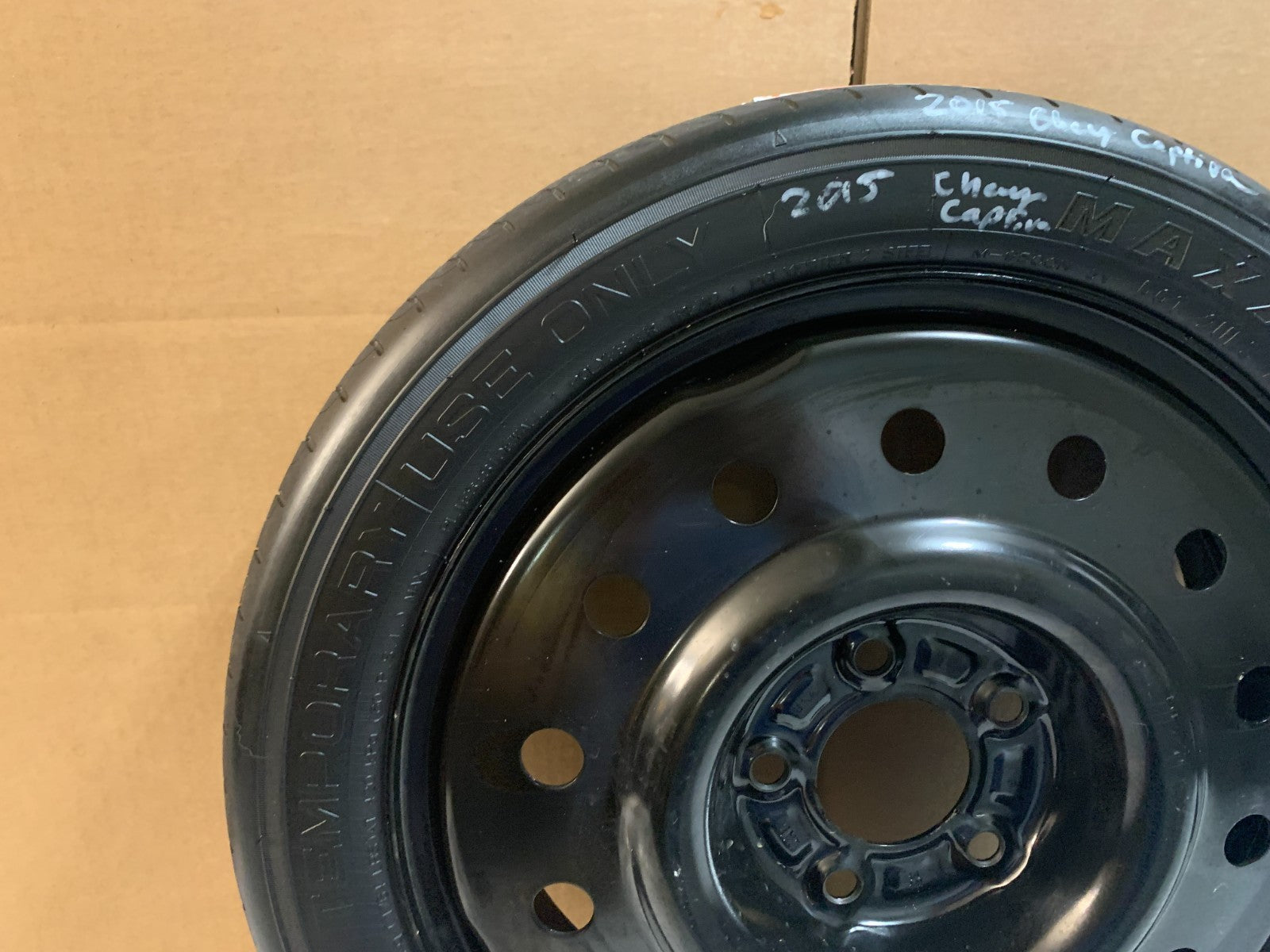 2012-2015 Chevy Captiva 16" Spare Tire Wheel Compact Donut T135/70R16