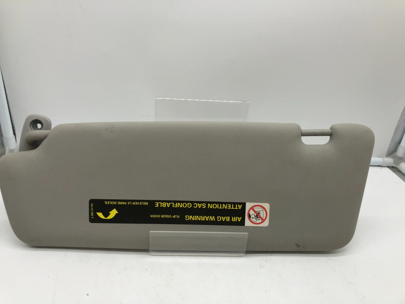 2002-2008 Audi A4 Sedan Passenger Sun Visor Gray Illuminated OEM C02B51009