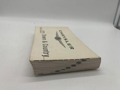 2008 Chrysler Town & Country Owners Manual OEM A02B44058