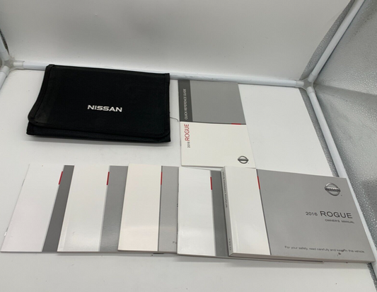 2016 Nissan Rogue Owners Manual Set with Case OEM A03B13006