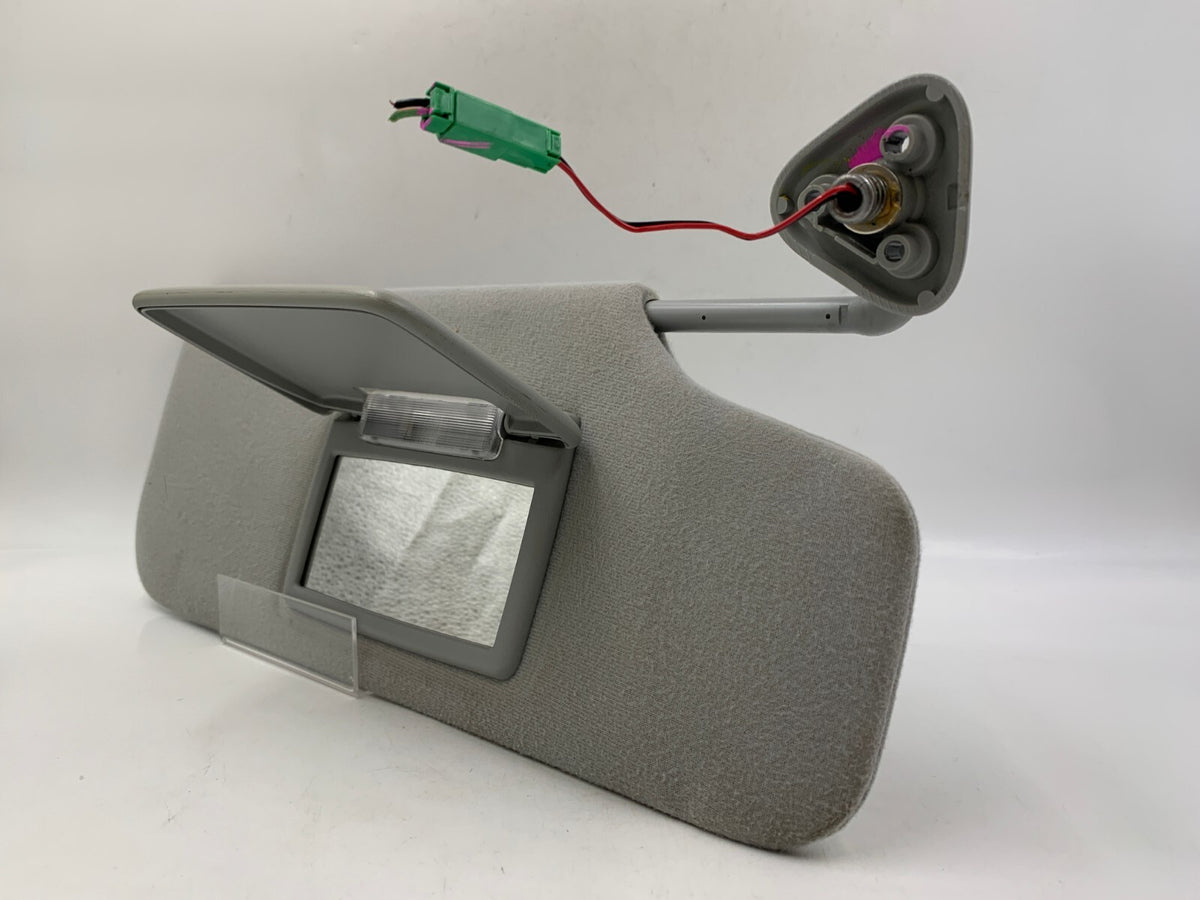 2005-2007 Mercury Montego Sun Visor  Gray Illuminated OEM A01B55042