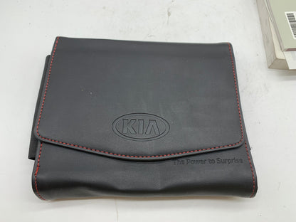 2018 Kia Stinger Owners Manual Set with Case OEM R01B01014
