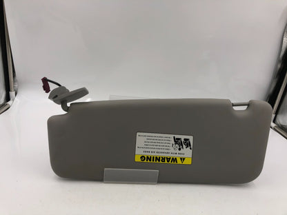 2006-2009 BMW 530i 550i Passenger Sun Visor Gray OEM D04B27020