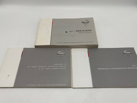 2006 Nissan Maxima Owners Manual Set OEM R01B03024