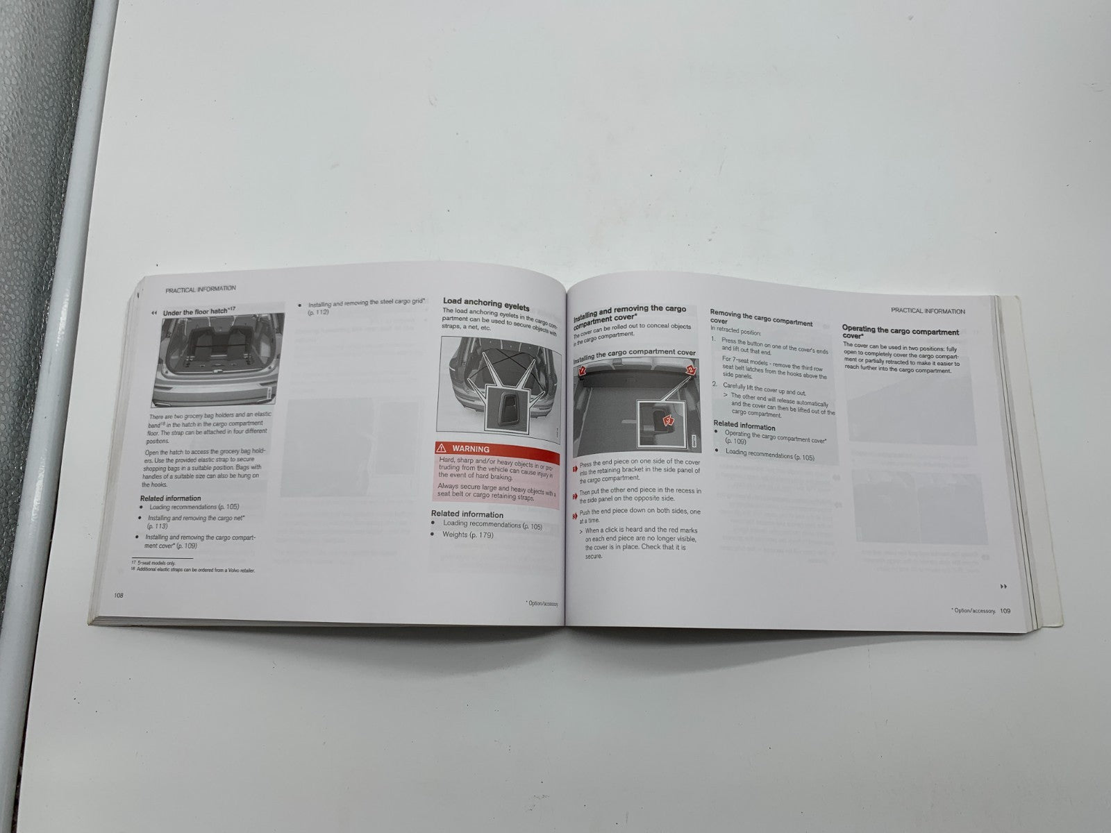 2019 Volvo XC90 Owners Manual Set with Case OEM C03B46013