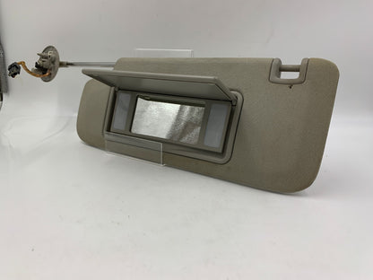 2013-2016 Chevrolet Malibu Driver Sun Visor Gray Illuminated OEM D01B52035