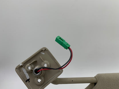 2007-2010 Ford Edge Passenger Sun Visor Sunvisor Beige Illumination E03B62002