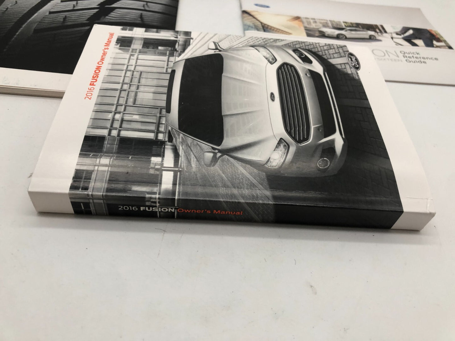2016 Ford Fusion Owners Manual Set with Case OEM D03B67014