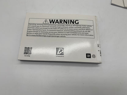 2019 Chevy Silverado Owners Manual Set OEM R01B03021