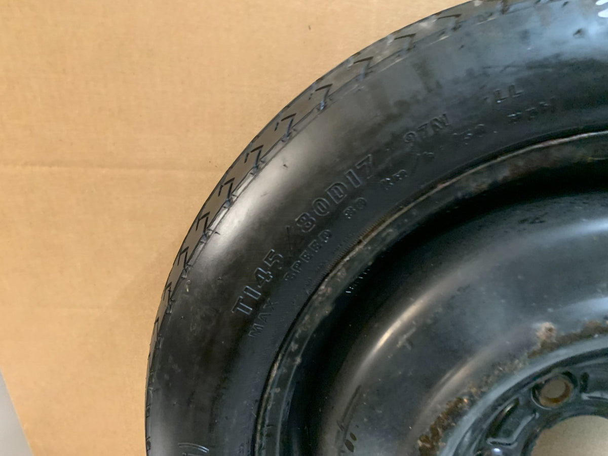 2012-2016 Chrysler Town & Country 17" Spare Tire Compact Donut T145/80D17 97M