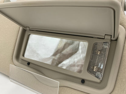 2006-2009 Mercury Milan Passenger Sun Visor Gray Illumination OEM B04B26030