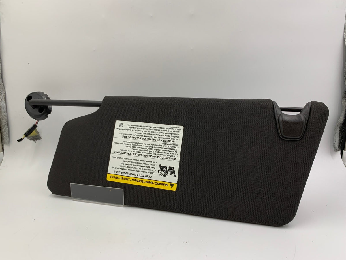 2011-2015 Ford Explorer Passenger Sun Visor Black Illuminated OEM B01B39029