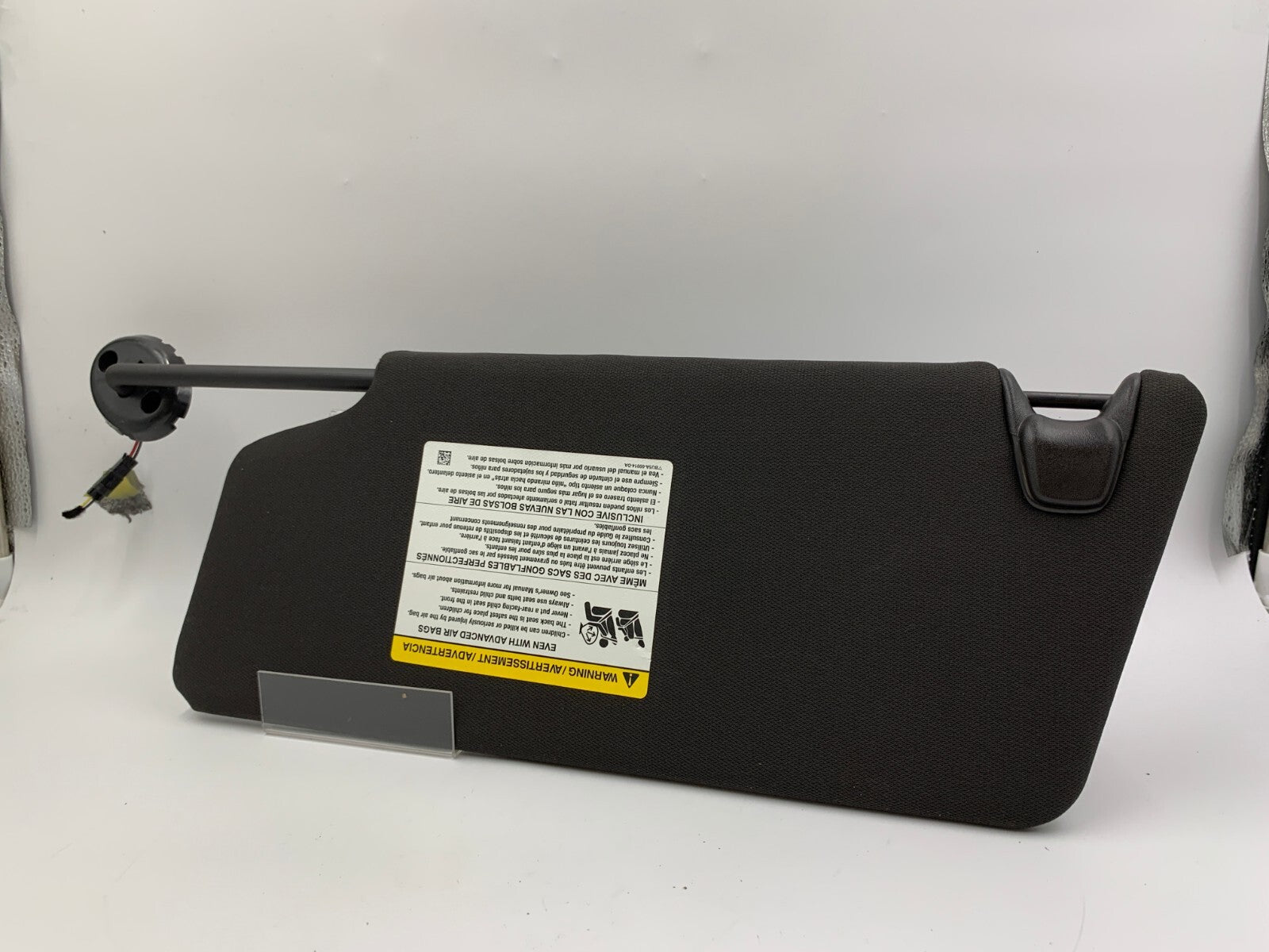 2011-2015 Ford Explorer Passenger Sun Visor Black Illuminated OEM B01B39029