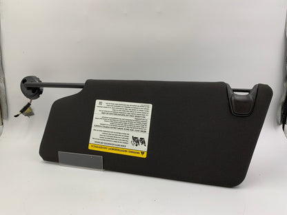 2011-2015 Ford Explorer Passenger Sun Visor Black Illuminated OEM B01B39029