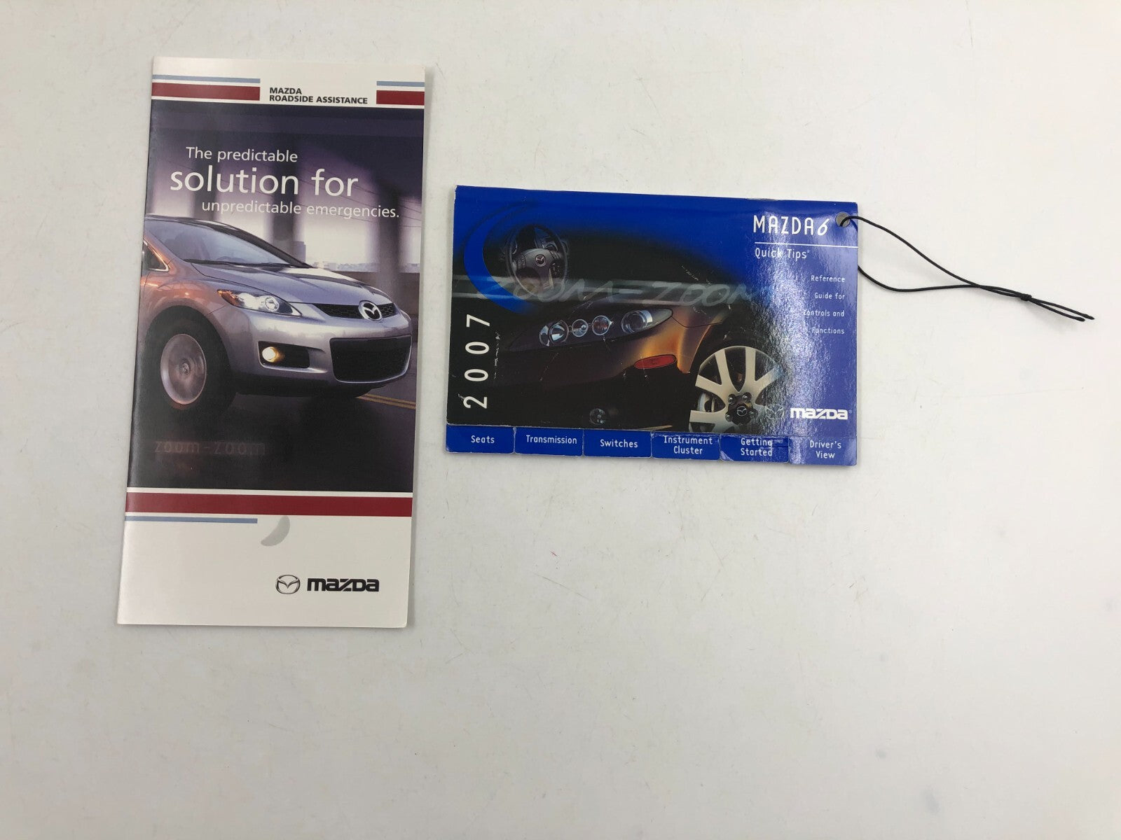 2007 Mazda 6 Owners Manual with Case OEM E02B70009