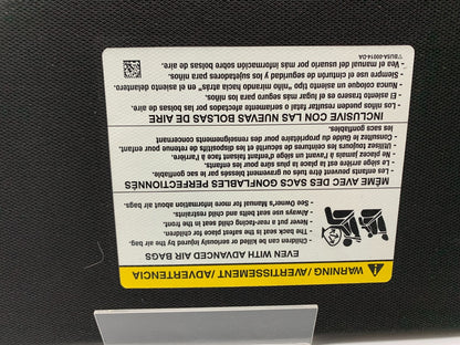 2011-2015 Ford Explorer Passenger Sun Visor Black Illuminated OEM B04B51004