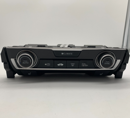 2016-2018 Honda Civic AC Heater Climate Control Unit OEM B03B22055
