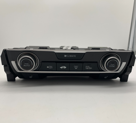 2016-2018 Honda Civic AC Heater Climate Control Unit OEM B03B22055