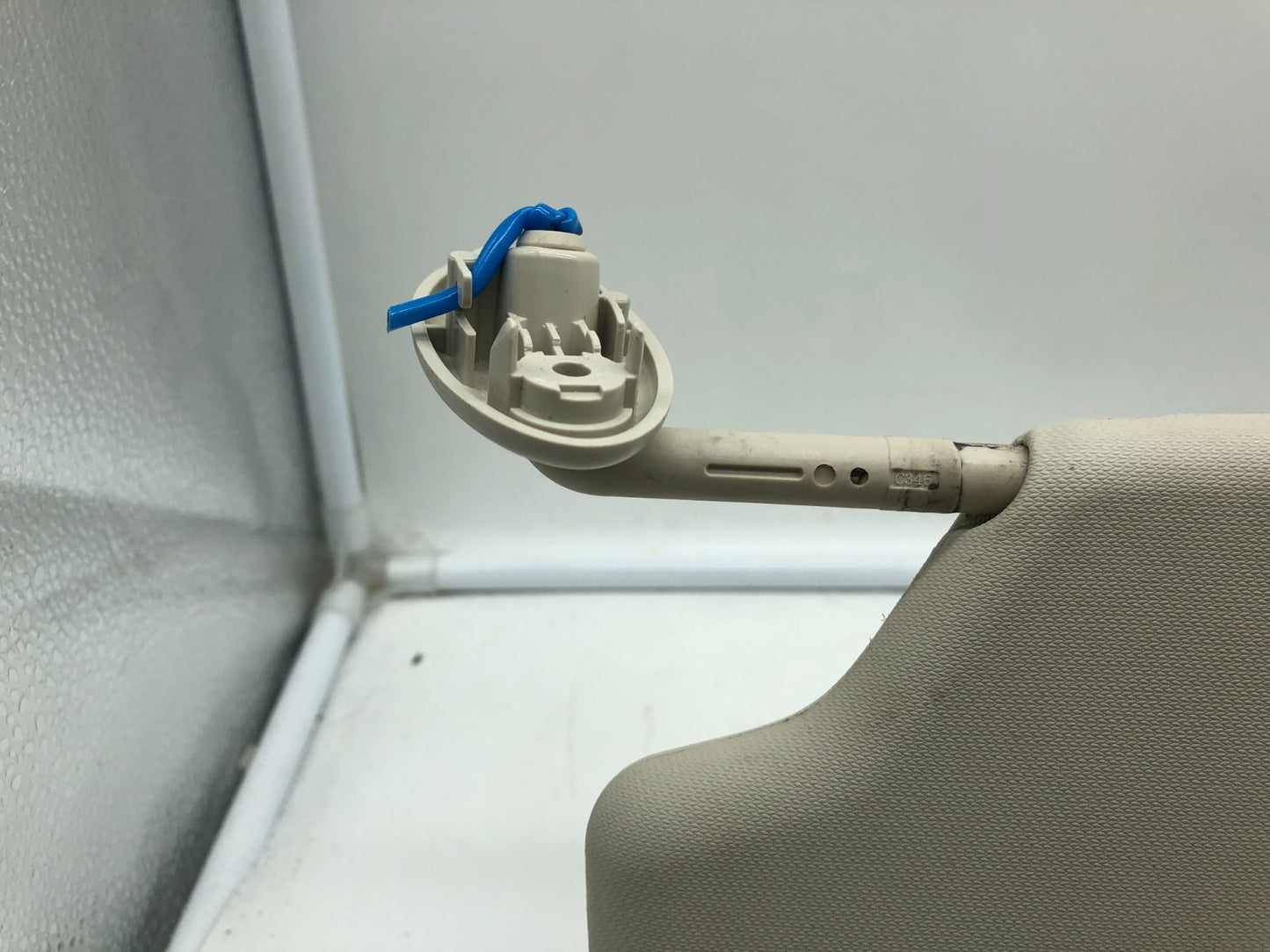 2012-2013 Ford Focus Passenger Sun Visor Ivory OEM A02B10006