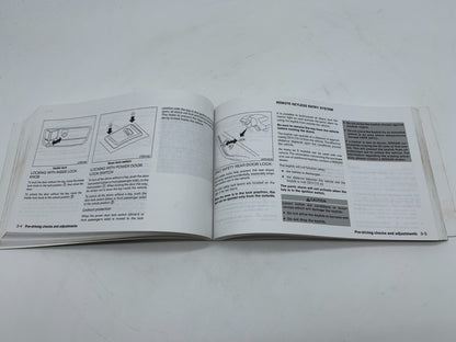 2005 Nissan Maxima Owners Manual with Case OEM C03B66005