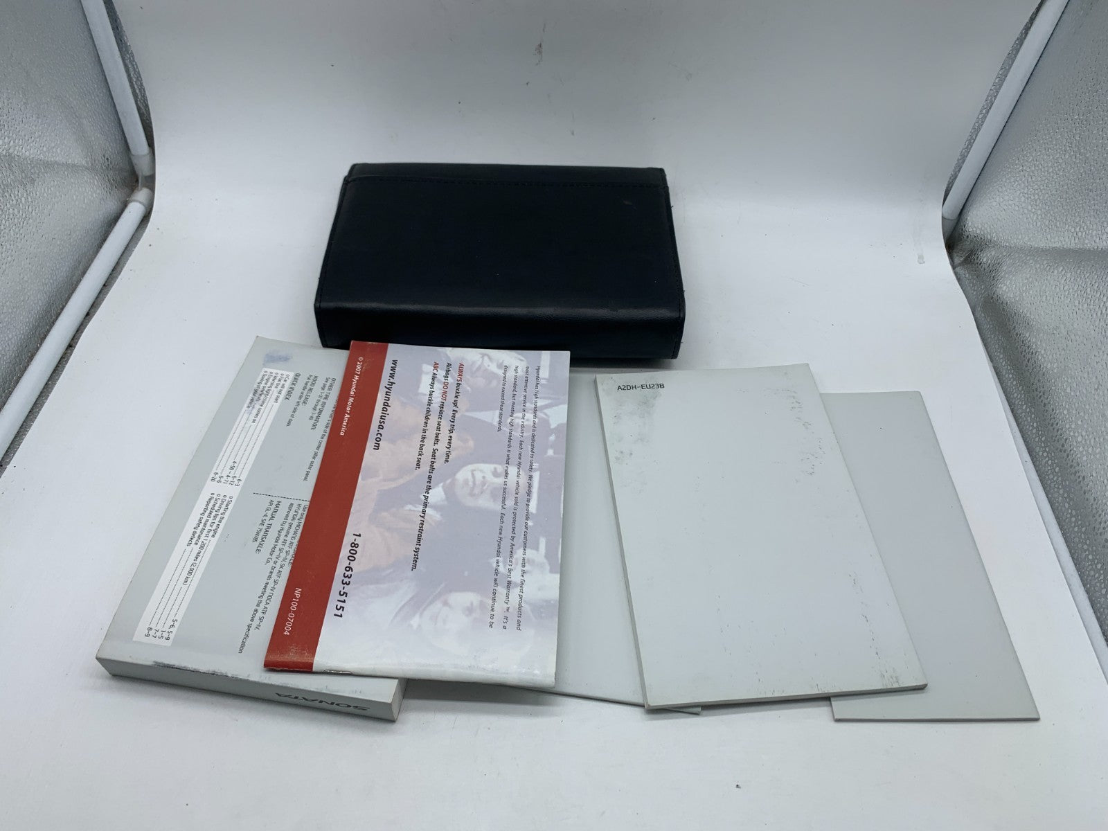 2013 Hyundai Sonata Owners Manual Set with Case OEM D03B68003