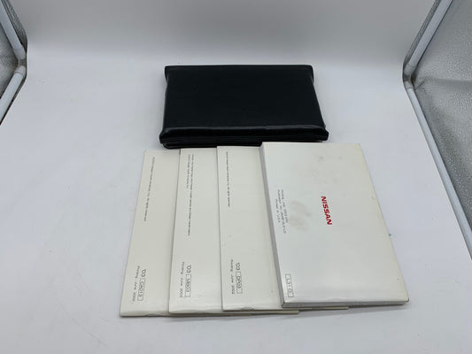 2003 Nissan Altima Owners Manual Set with Case OEM R01B37028