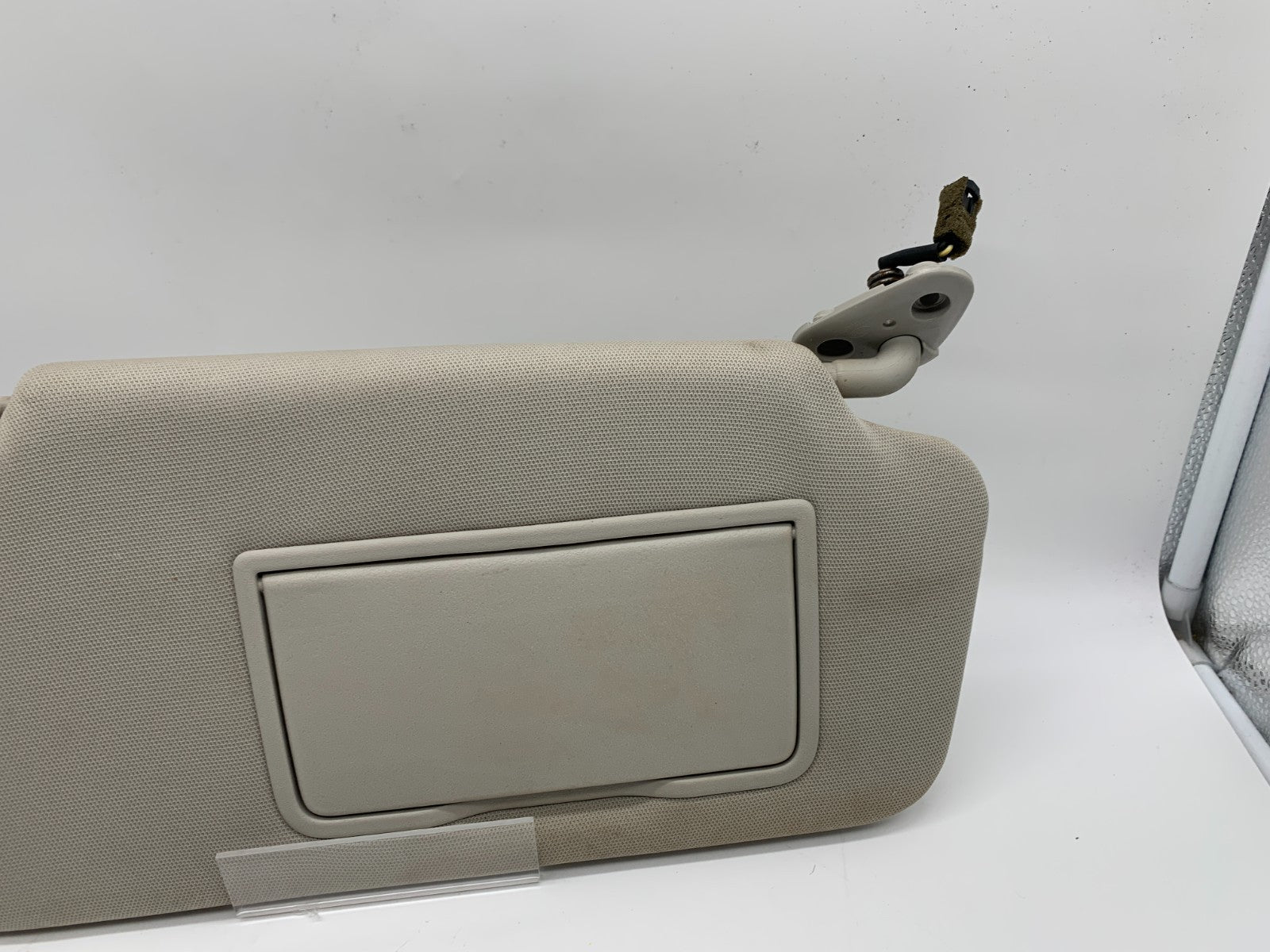 2010-2014 Subaru Legacy Passenger Sun Visor Gray Illuminated OEM B03B30006