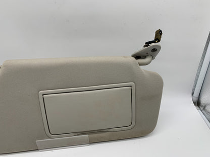 2010-2014 Subaru Legacy Passenger Sun Visor Gray Illuminated OEM B03B30006