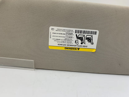 2011-2020 Dodge Caravan Passenger Sun Visor Sunvisor Gray OEM D04B03082