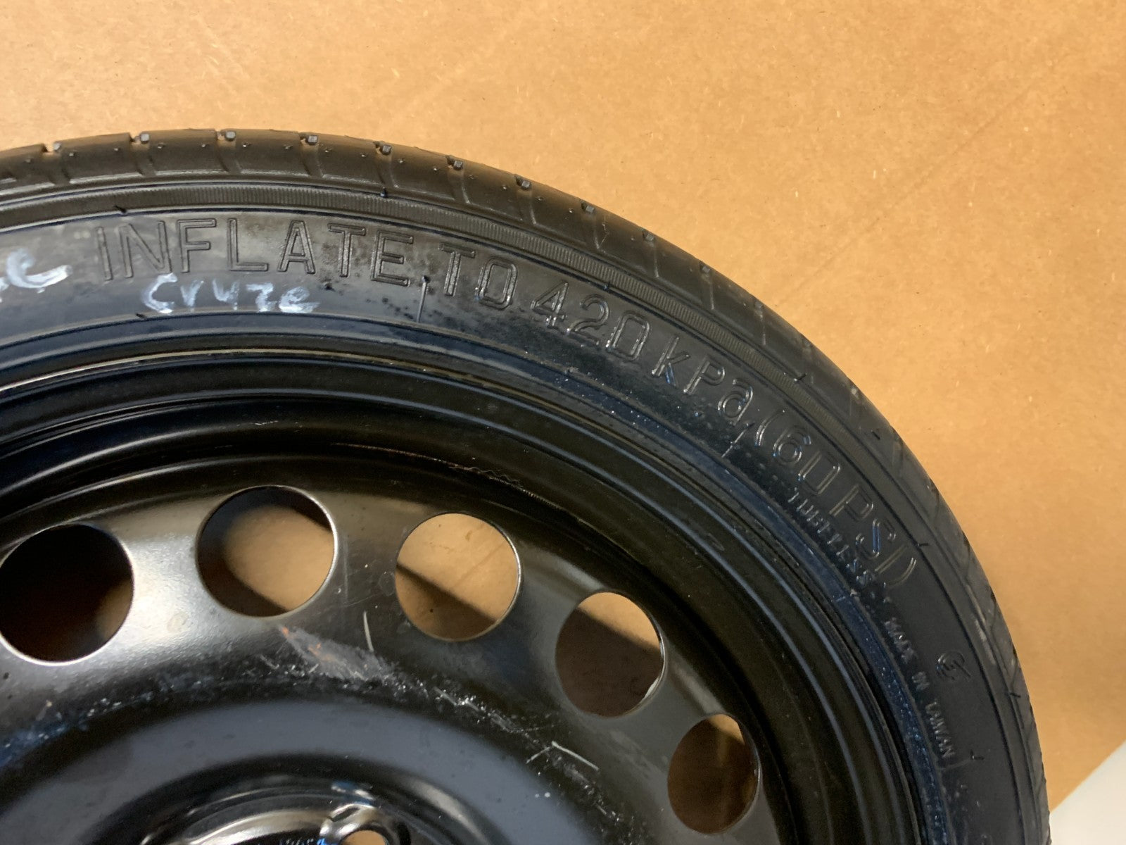 2016-2019 Chevy Cruze 16" Spare Tire Wheel Compact Donut T115/70R16 92M Maxxis