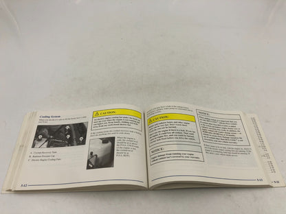 2000 Buick LeSabre Owners Manual with Case OEM D03B55067